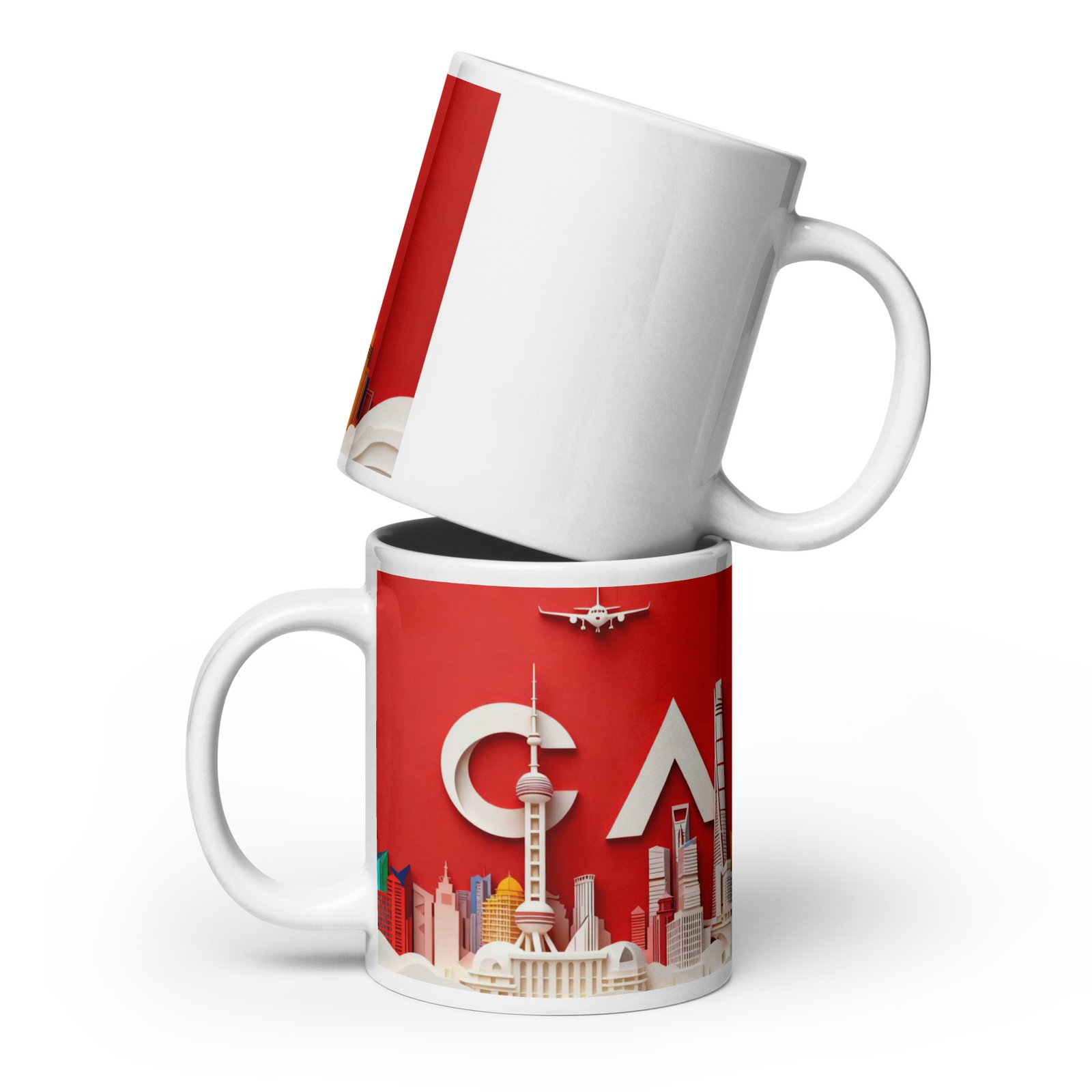 white glossy mug conecta asia white glossy mug conecta asia